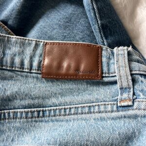 Madewell balloon button fly jeans
